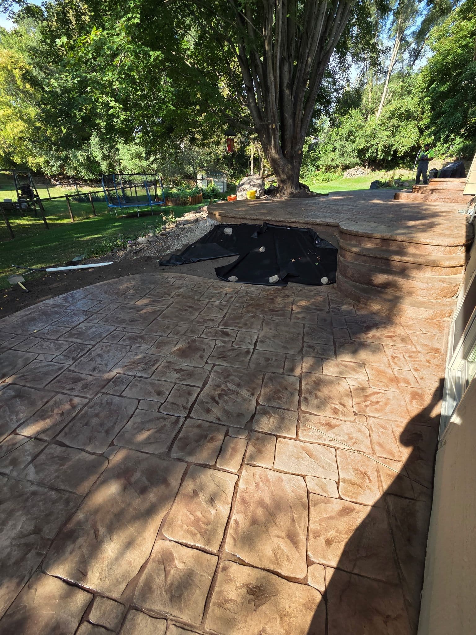 Two-Level Decorative Patio in Burnsville MN image