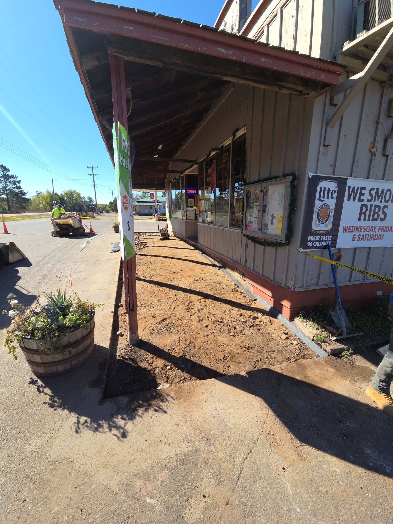 Concrete Ramp Upgrade at Duquette General Store image