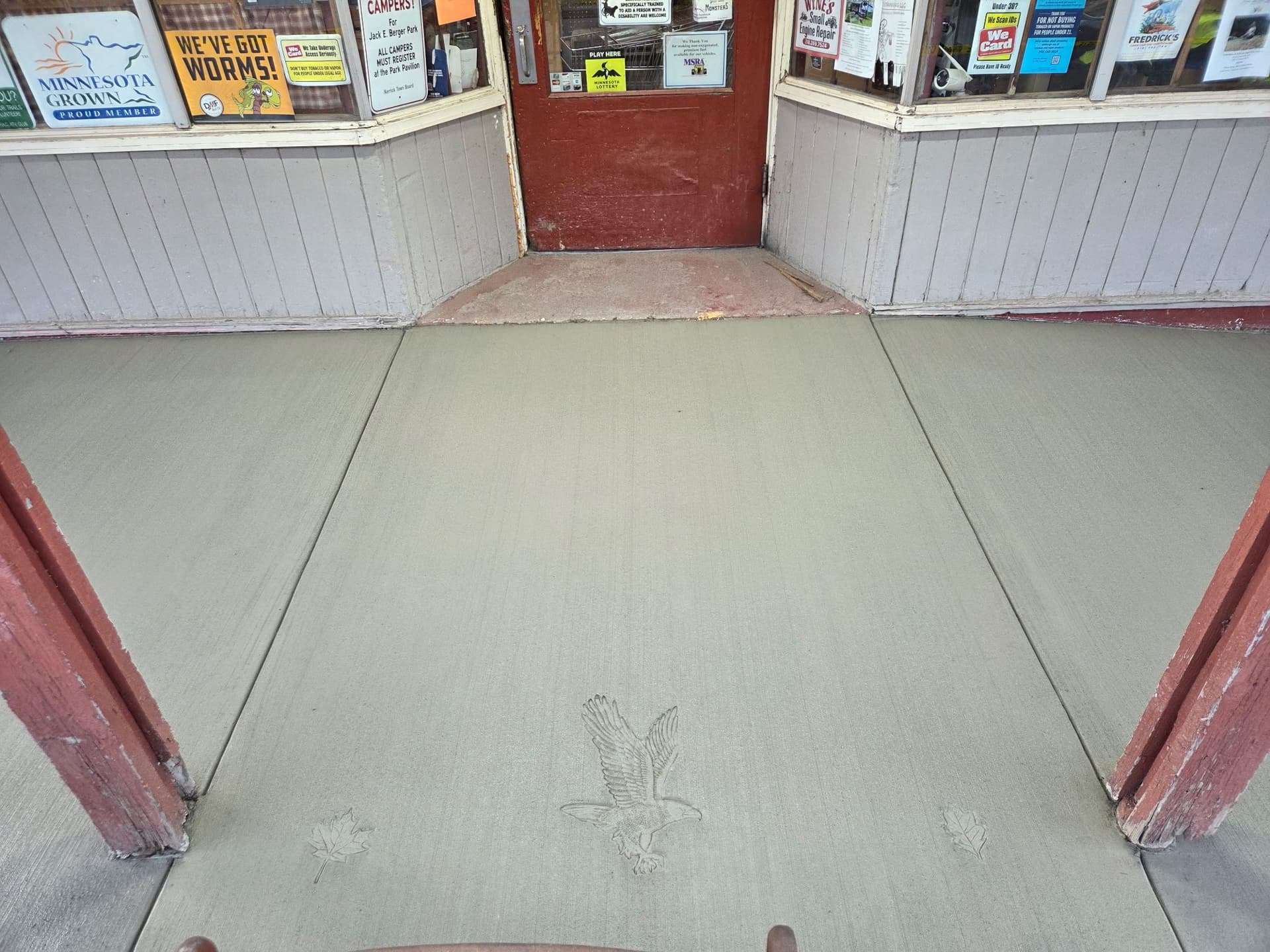 Gallery photos for Concrete Ramp Upgrade at Duquette General Store: Image #2