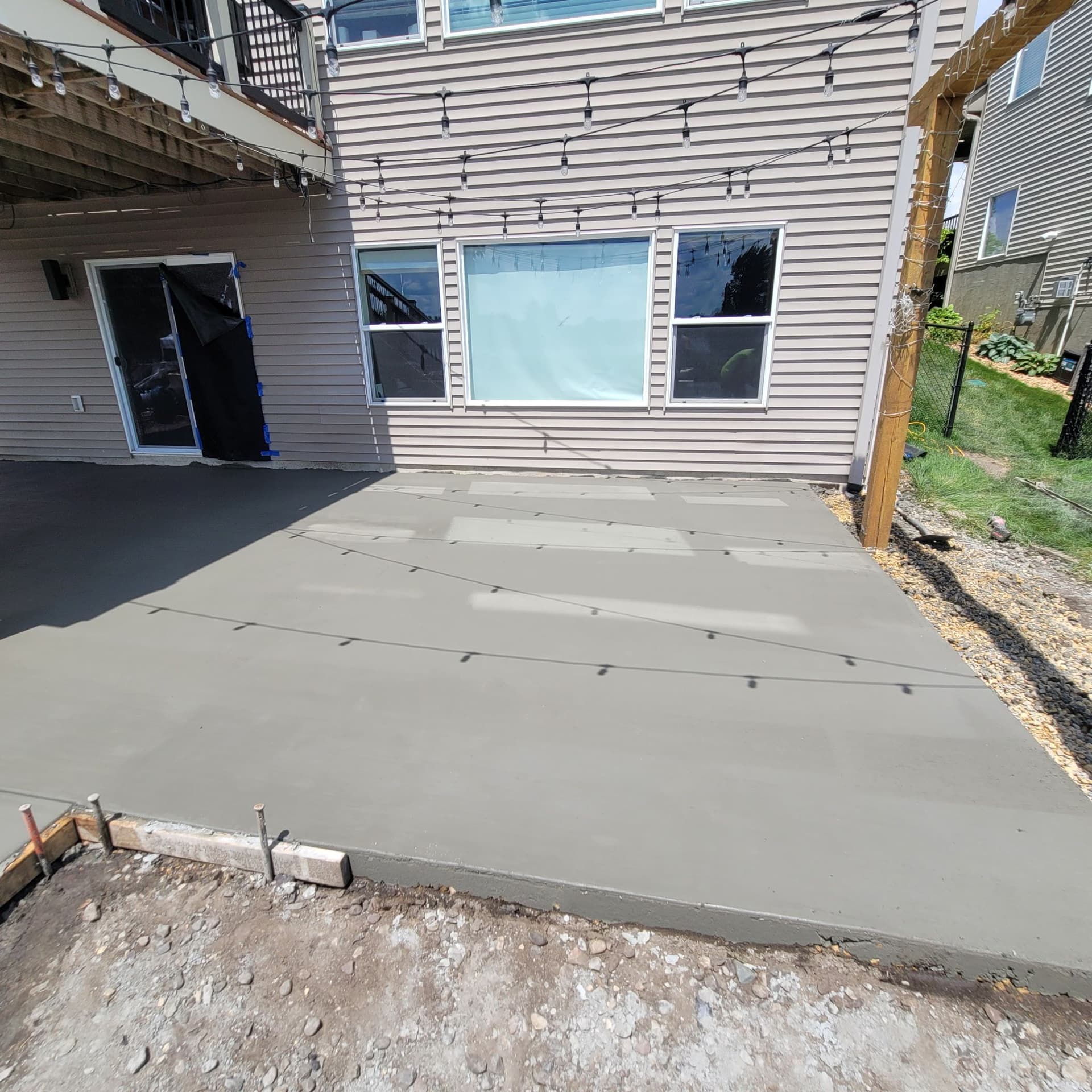 Gallery photos for Poolside Patio and Deck Installation in Farmington: Image #3