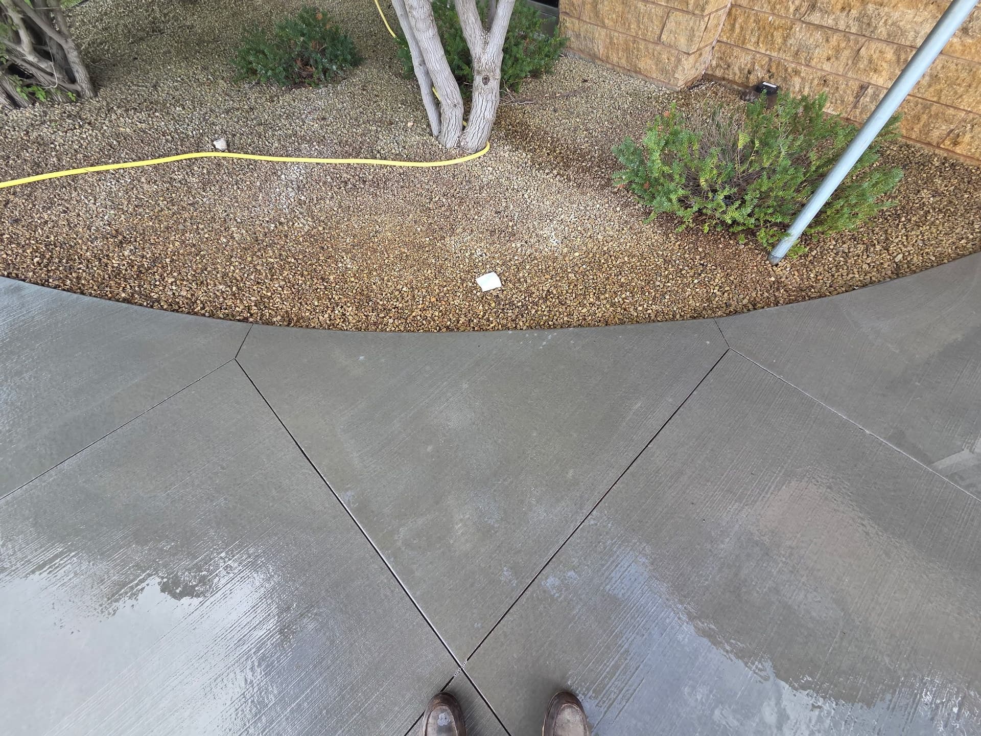 Gallery photos for Bank Entrance Concrete Makeover in Lakeville: Image #3